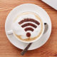 Wireless expansion tips and coffee cup